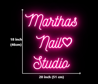Custom Neon for Mares Marthap
