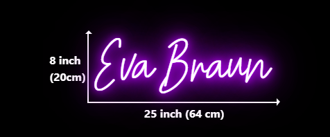 Custom Neon for Eva Braun-band