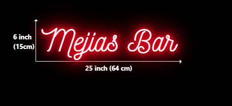 Custom Neon for Jay Mejia