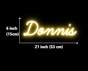 Custom Neon for Donnis Keith