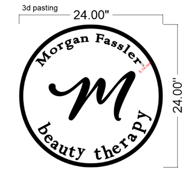 Payment Link - Custom Business Sign for Morgan Fassler~Paradise