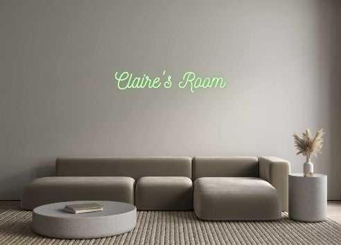 oNeonCrafts Custom Neon: Claire's Room