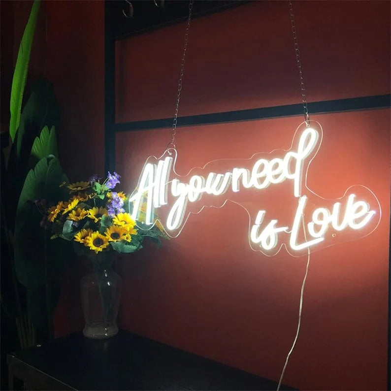 All you need is love Neon Light