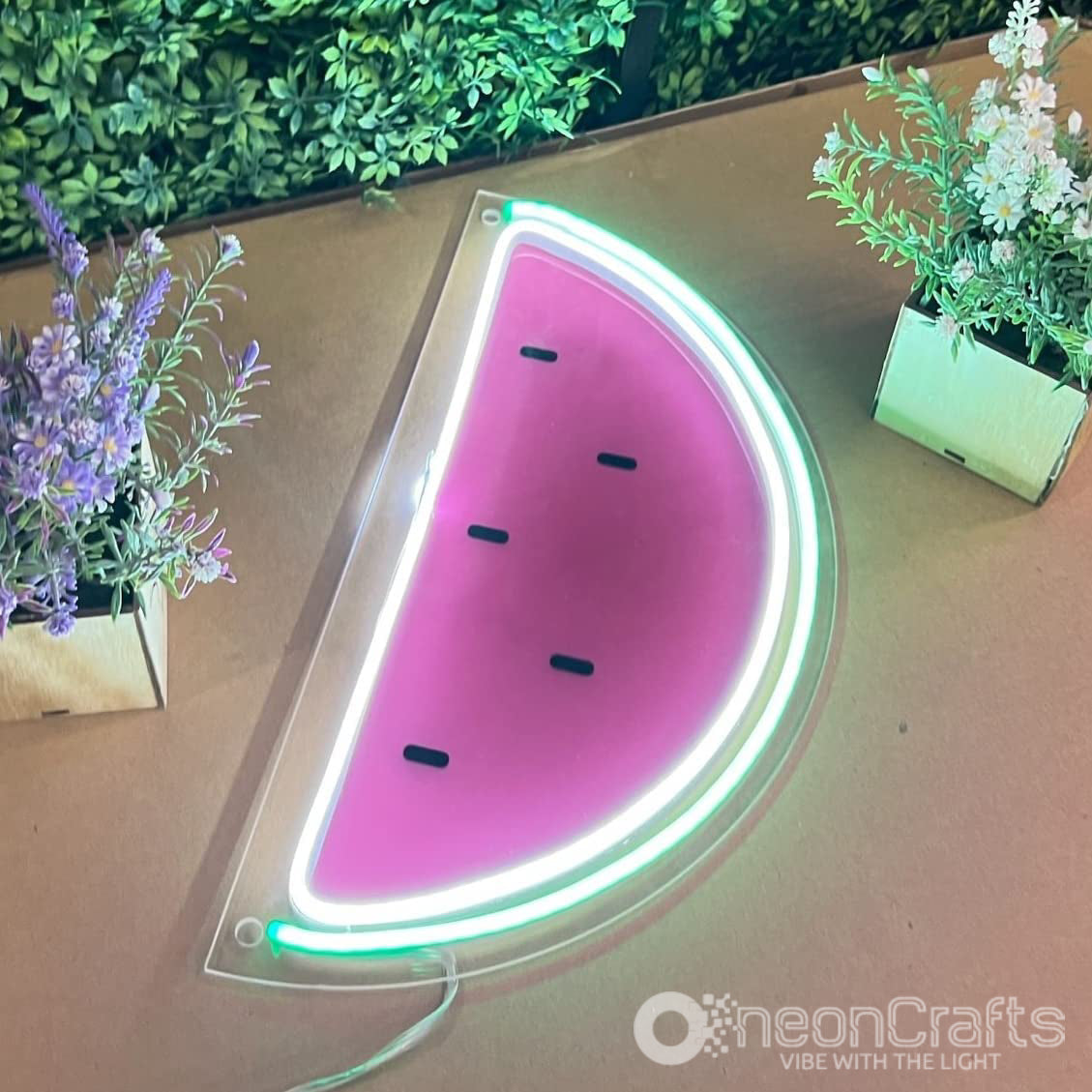 UV Printed Watermelon LED Sign